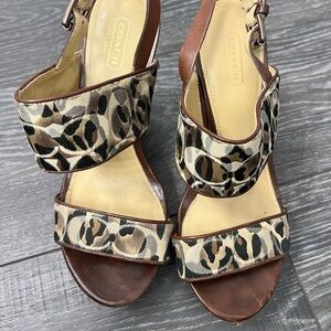 Coach brand wedges
